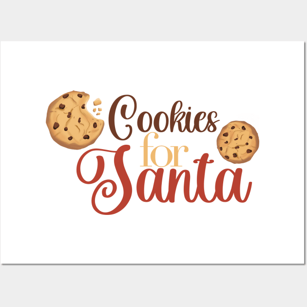 Cookies for Santa Wall Art by Pafart
